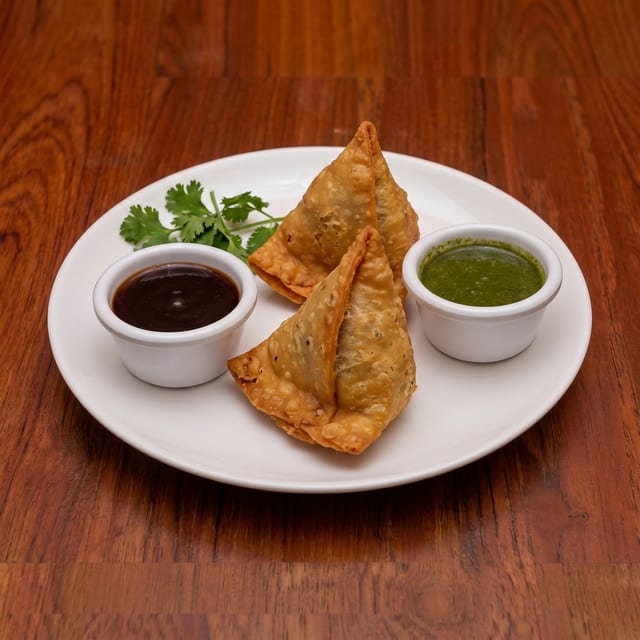Vegetable Samosa.